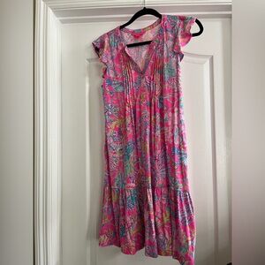 Lilly Pulitzer Golda Dress in Pink Isle